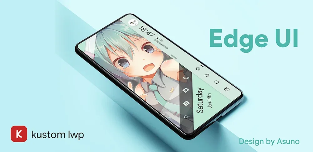 EdgeUI For KLWP vv2e3k36t251102 APK MOD Download