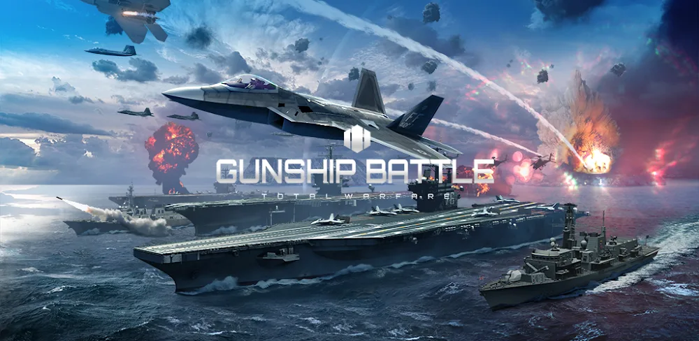 Gunship Battle Total Warfare v8.7.20 MOD APK Game Download
