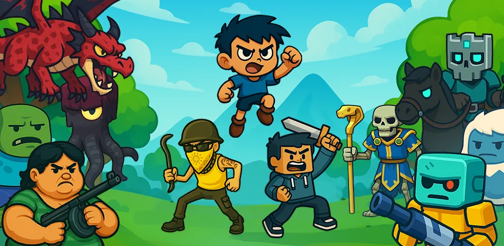 Heaven's Horde-Idle Roguelite v1.2.9 MOD APK Game Download