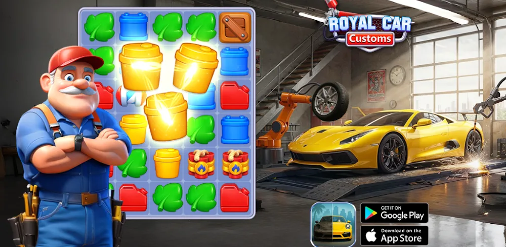 Royal Car Customs v3.41 MOD APK Game Download