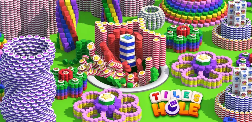 Tiles in Hole v1.2.1.2 MOD APK Game
