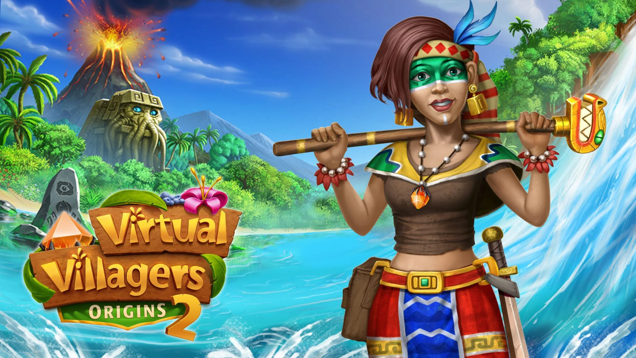 Virtual Villagers Origins 2 MOD APK v3.1.44 (Menu, Money, Food) Download