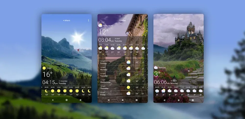 Weather Live Wallpapers v2.26.0 MOD APK Premium Unlocked Download