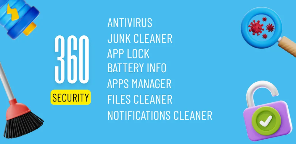 360 Security v3.6 MOD APK (Premium Unlocked) Download