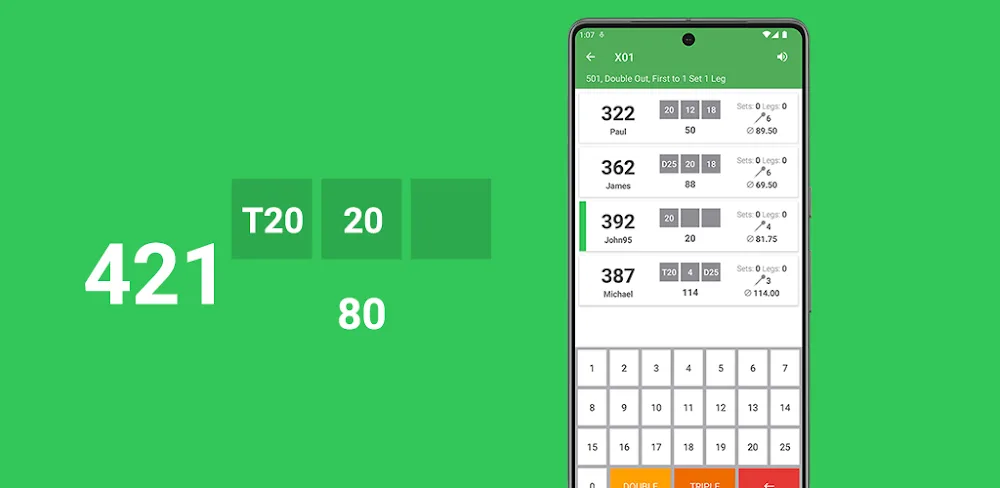 Darts Assistant v1.3.2 MOD APK Download (Premium Unlocked)