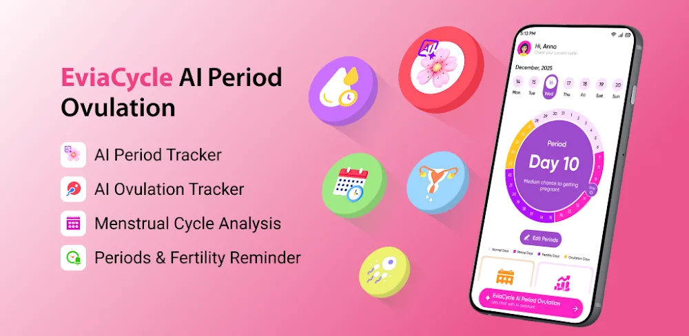 EviaCycle AI v1.7.7 MOD APK Download (Premium Unlocked Utilities)