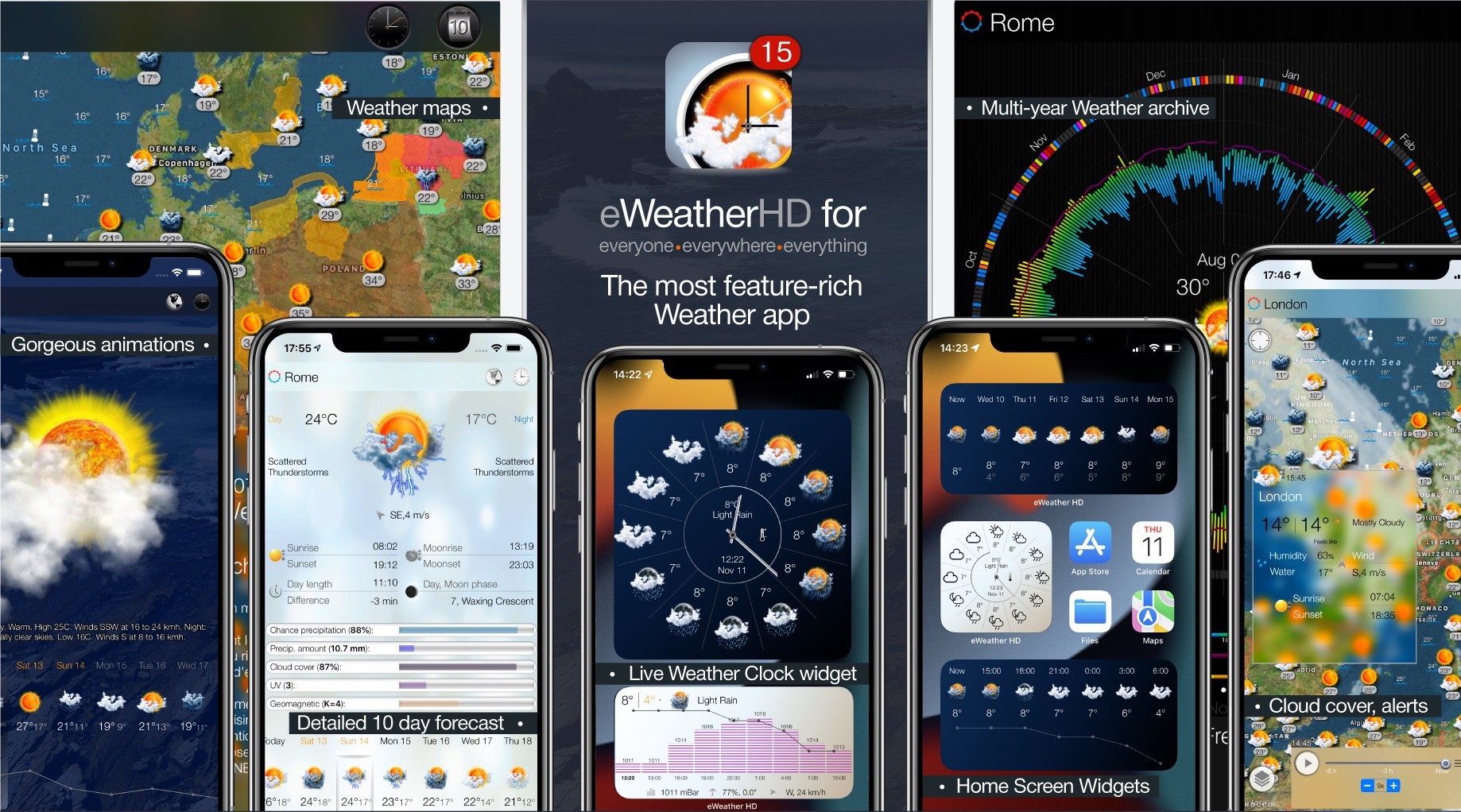 eWeather HD v9.3.4 MOD APK Download (Premium Unlocked) Free