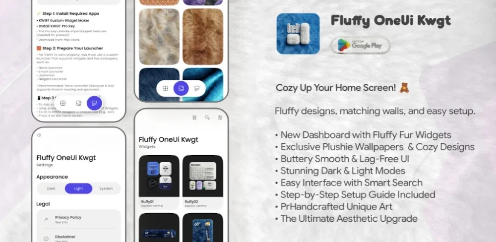 Fluffy OneUi Kwgt v3.0.0 MOD APK Download
