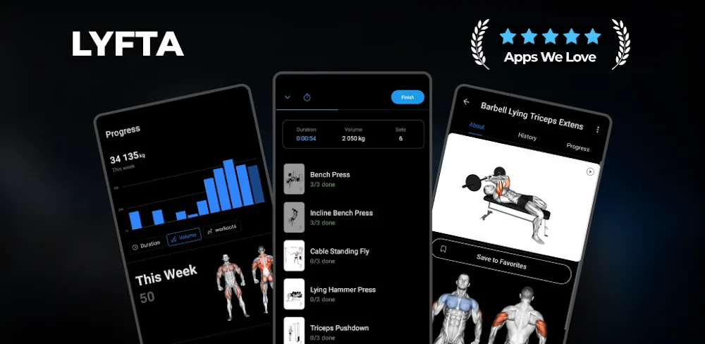 Lyfta v1.541 MODAPK Download (Gym Log Premium Unlocked)