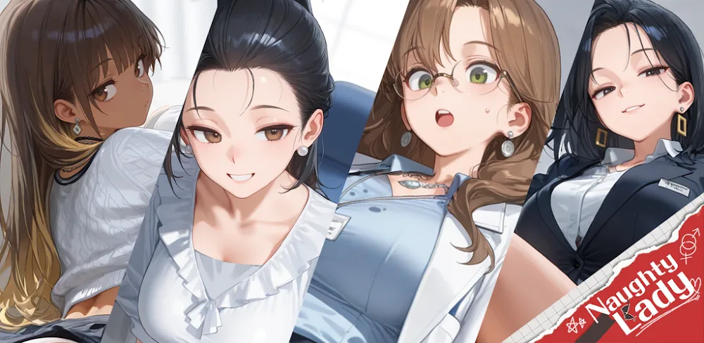 NaughtyLady v1.0.8 MOD APK Game Download (Menu, Unlimited Currencies)