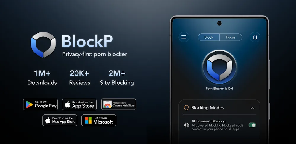 BlockP v3.2.8 MOD APK Download (Premium Unlocked, Website Blocker)