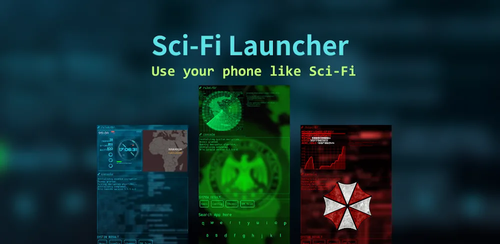 Sci-Fi Launcher MOD APK v1.13.1 Premium Unlocked Download