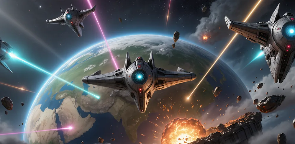 Super Space Destroyer v1.0.1 MOD APK Game Download