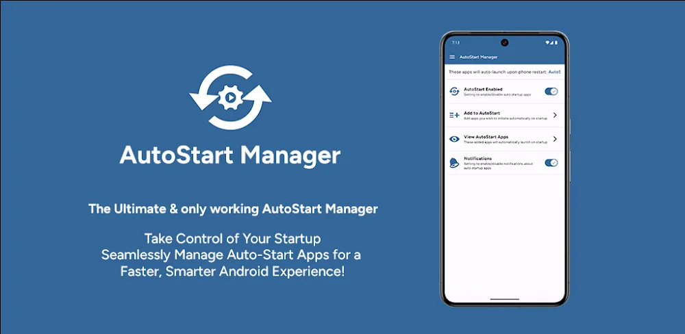 AutoStart Manager v7.1.0 MOD APK Premium Unlocked Download