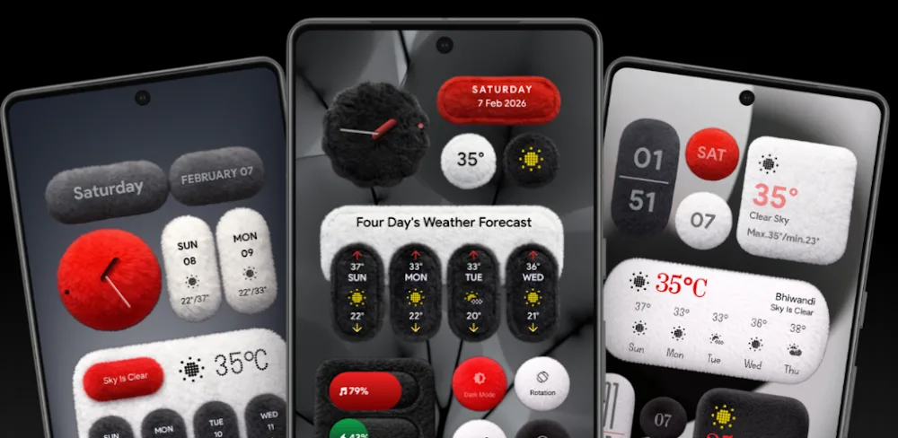 Fluffy Thing KWGT v1.0.3 MOD APK Download