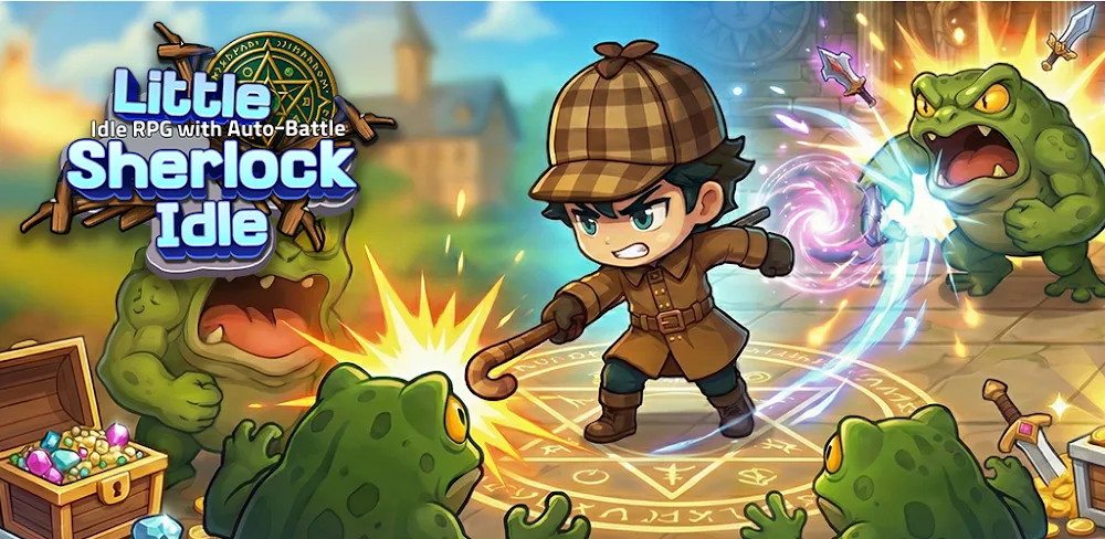 Little Sherlock Idle RPG v1.0.1 MOD APK Download