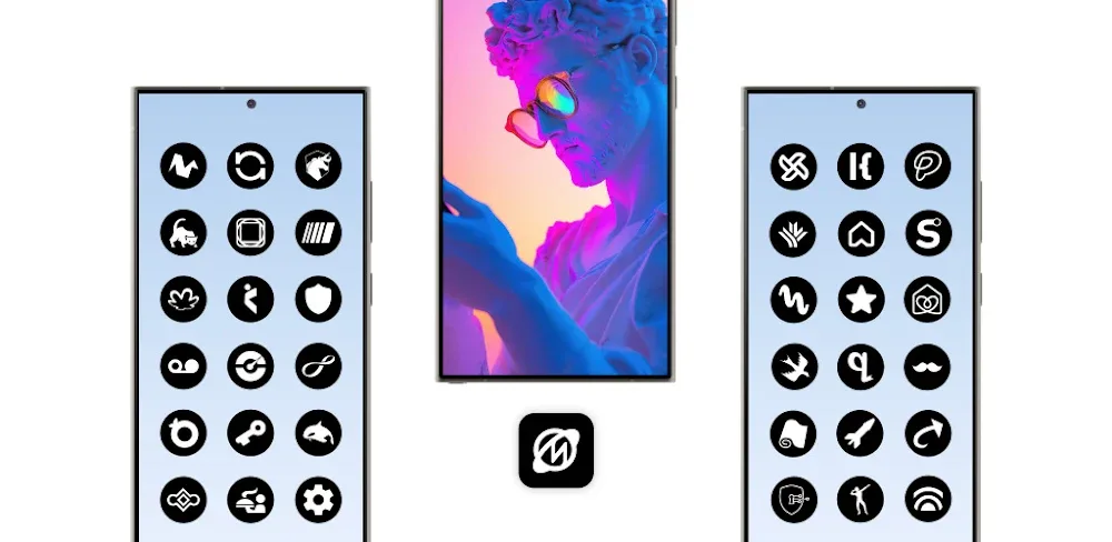Nova OLED Icon Pack v6.1 MOD APK Download (Utilities App)