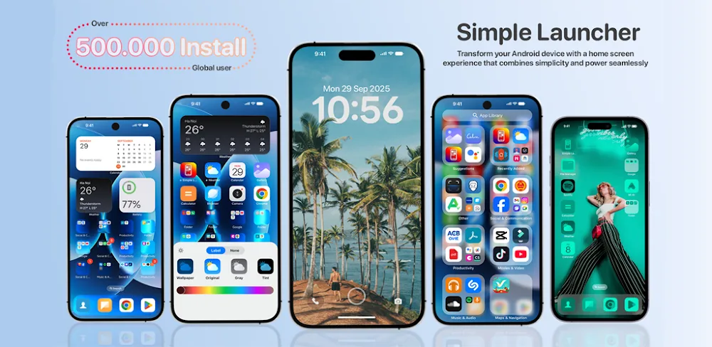 Simple Launcher Home Screen v3.1.2 MOD APK Download