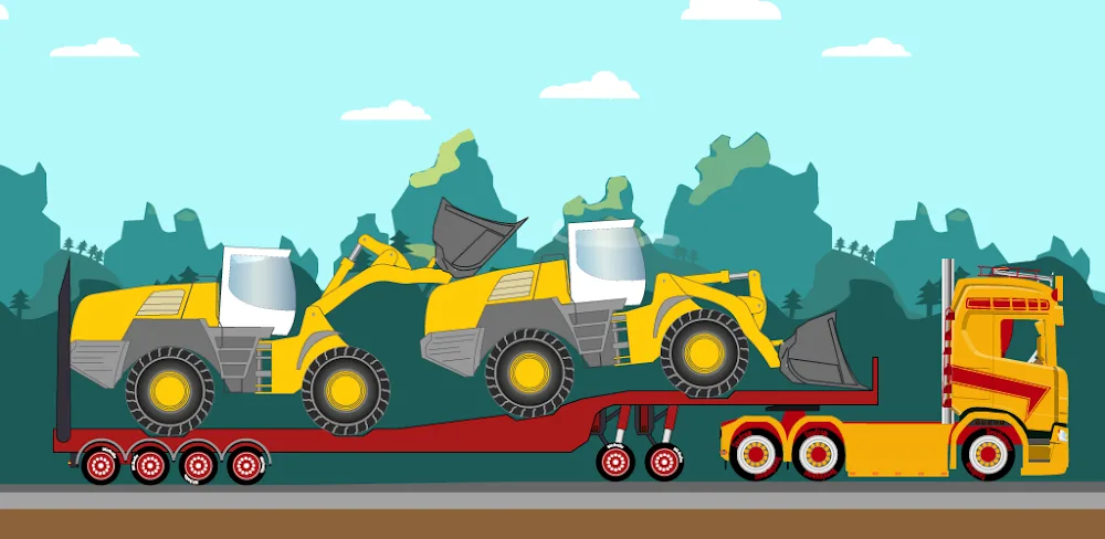 Trucker Joe v0.2.37 MOD APK (Truck Racing Game)
